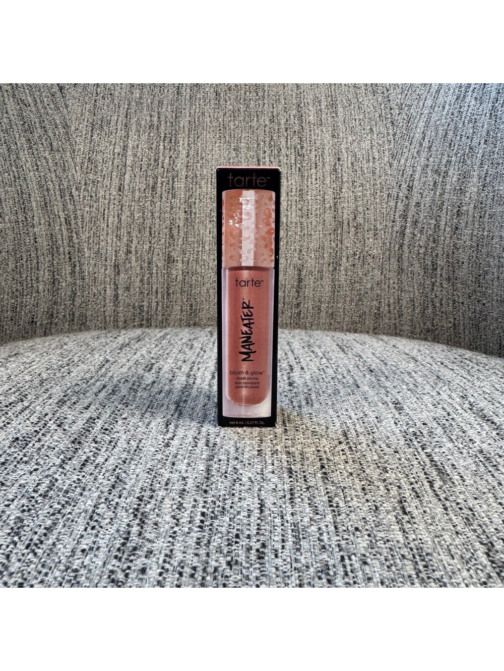 Tarte Maneater Blush & Glow Liquid Cheek Plump in Buff .27 oz 8ml NEW IN BOX